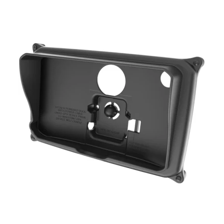 Sicherheitsgehäuse für Garmin Dezl 770LMTHD (ohne Schutzhüllen) - Diamond-Anbindung (Trapez), Schrauben-Set