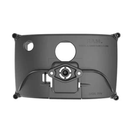 Sicherheitsgehäuse für Garmin Dezl 770LMTHD (ohne Schutzhüllen) - Diamond-Anbindung (Trapez), Schrauben-Set