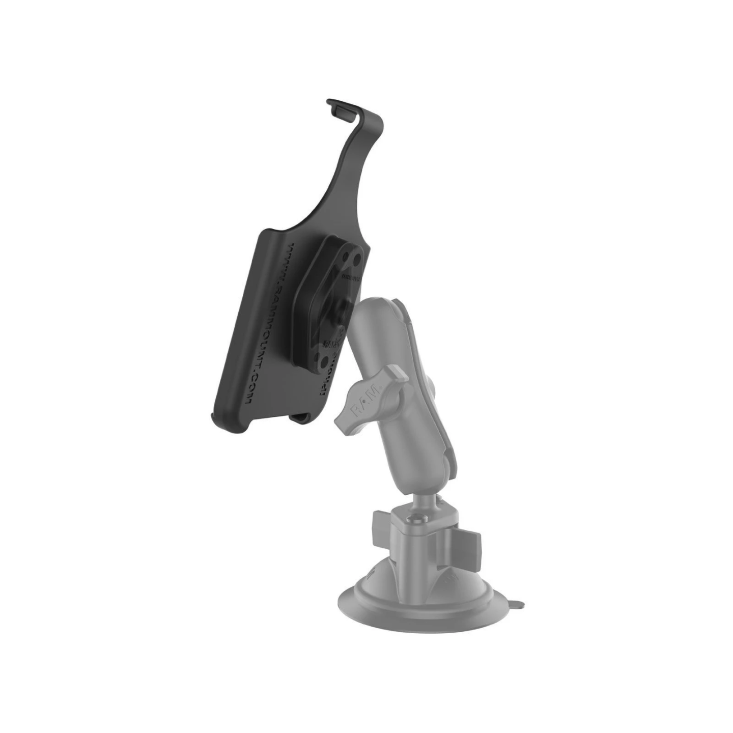 Device holder for Apple iPhone XR (without protective cases etc.) - Diamond connection (trapezoid), screw set