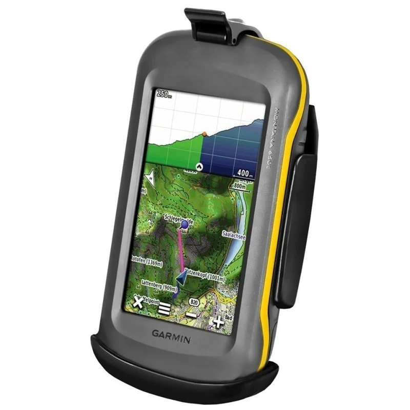Gerätehalteschale für Garmin Montana Serie (ohne Schutzhüllen) - Diamond-Anbindung (Trapez), Schrauben-Set