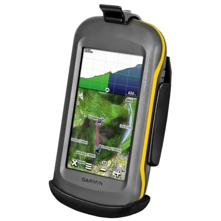 Gerätehalteschale für Garmin Montana Serie (ohne Schutzhüllen) - Diamond-Anbindung (Trapez), Schrauben-Set