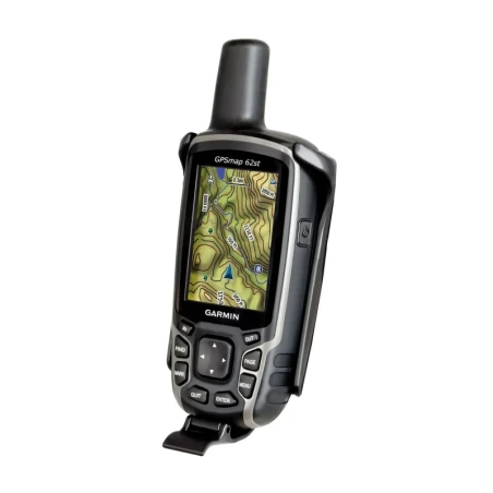 Gerätehalteschale für Garmin GPSMAP 62/64 (ohne Schutzhüllen) - Diamond-Anbindung (Trapez), Schrauben-Set