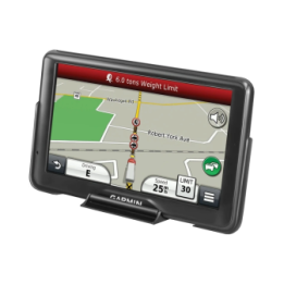Device holder for Garmin nüvi 2797LMT (without protective covers) - Diamond connection (trapezoid), screw set