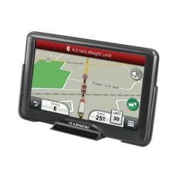 Gerätehalteschale für Garmin nüvi 2797LMT (ohne Schutzhüllen) - Diamond-Anbindung (Trapez), Schrauben-Set
