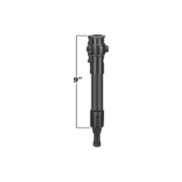 Composite spline post adapter with extension (approx. 225 mm) - Accessories for fishing rod holders