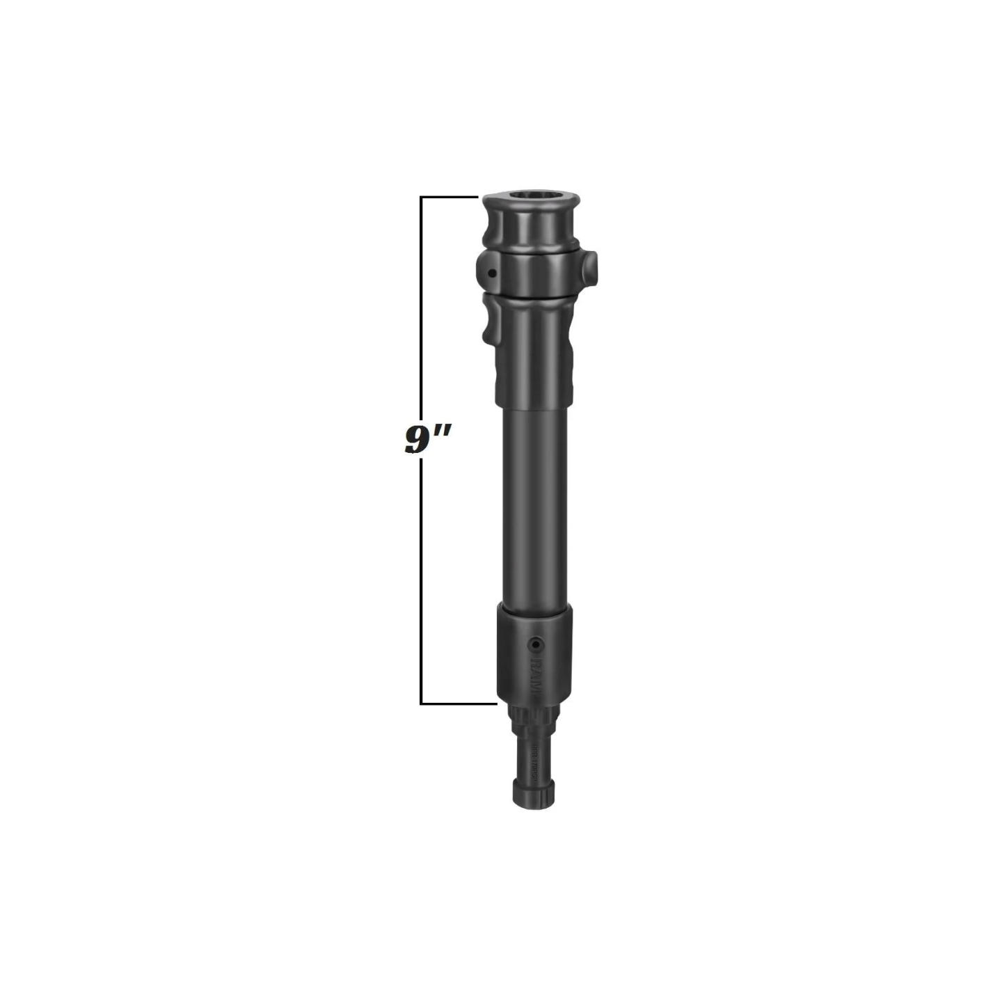 Composite spline post adapter with extension (approx. 225 mm) - Accessories for fishing rod holders