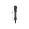 Composite spline post adapter with extension (approx. 225 mm) - Accessories for fishing rod holders