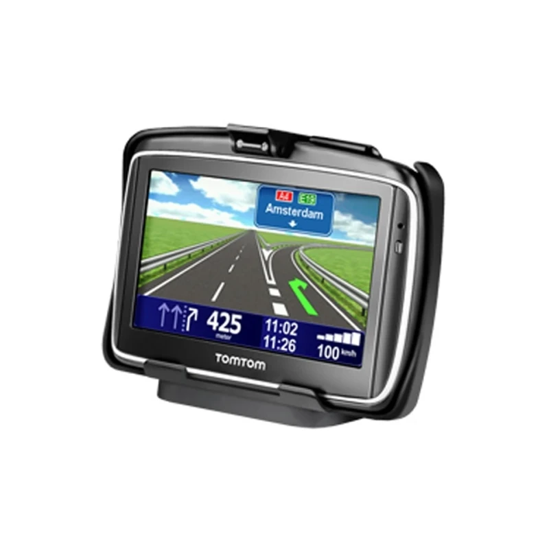 Gerätehalteschale für TomTom Go 740 Live (ohne Schutzhüllen) - Diamond-Anbindung (Trapez), Schrauben-Set