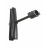 Medium connecting arm (approx. 90 mm) with long twist lock - (1 inch)