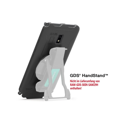 IntelliSkin Ladeschutzhülle für Samsung Galaxy Tab Active2 - Kompatibel mit Schultergurt & Hand-Stand - GDS-Technologie