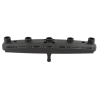 Composite spline post base with one spline post pin - 5 spline post holders
