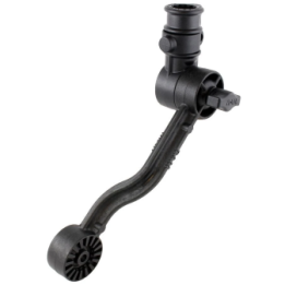 Ratchet extension arm (approx. 200 mm) for fishing rod holder - composite material