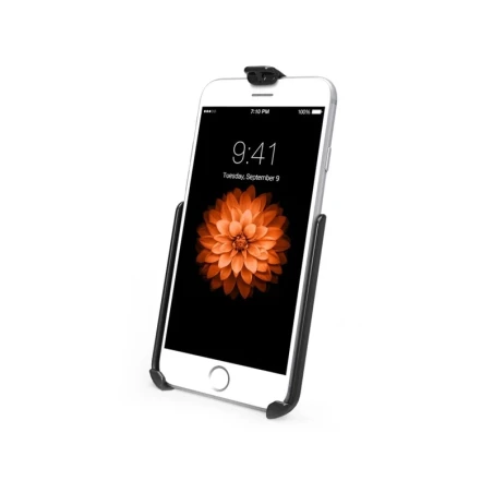 Gerätehalteschale für Apple iPhone 6/7 (ohne Schutzhüllen/-gehäuse) - Diamond-Anbindung (Trapez), Schrauben-Set