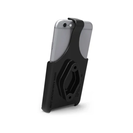 Gerätehalteschale für Apple iPhone 6/7 (ohne Schutzhüllen/-gehäuse) - Diamond-Anbindung (Trapez), Schrauben-Set