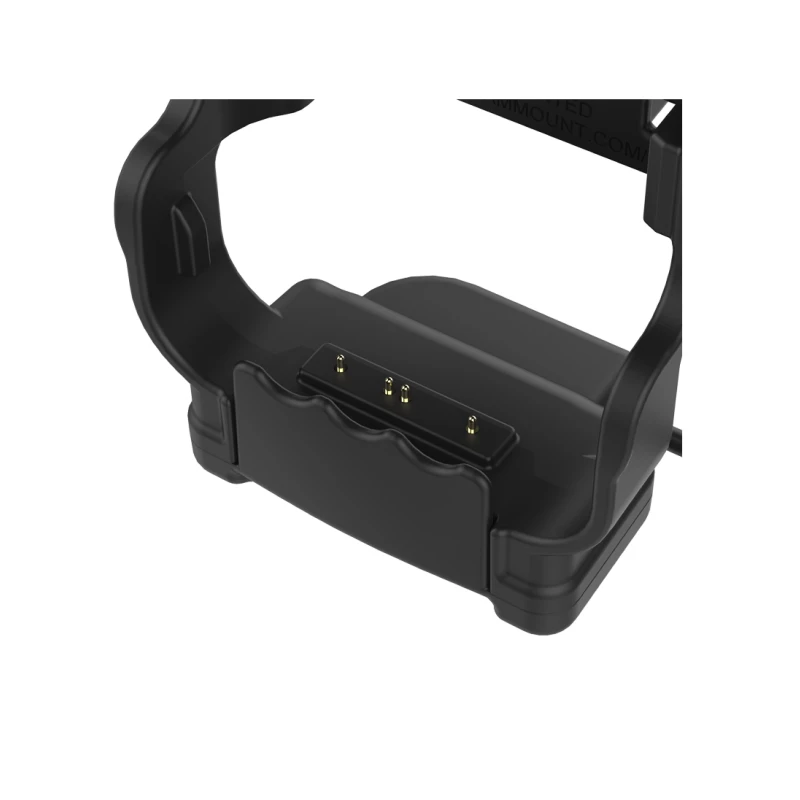Halteschale mit Stromversorgung für Panasonic Toughbook FZ-N1 / FZ-F1 - abschließbar (Zahlenschloss), AMPS 2-Loch-Aufnahme