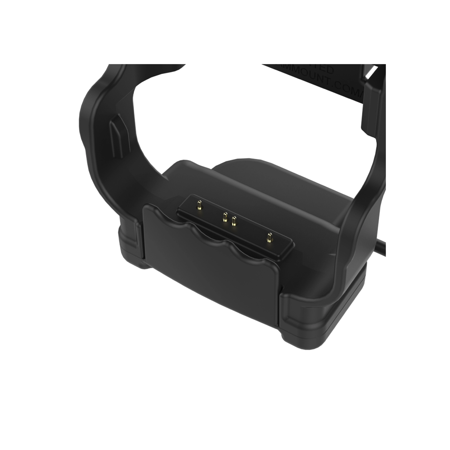 Cradle with power supply for Panasonic Toughbook FZ-N1 / FZ-F1 - lockable (key), AMPS 2-hole mount