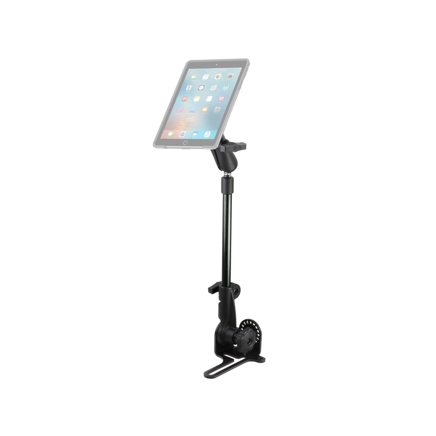 Pod HD universal vehicle mount with Otterbox Universe adapter - ratchet system, max. 80 cm high, centre connection arm