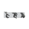 Adapter for various Garmin handheld devices incl. Diamond base plate (trapezoid) - (1 inch), screw set