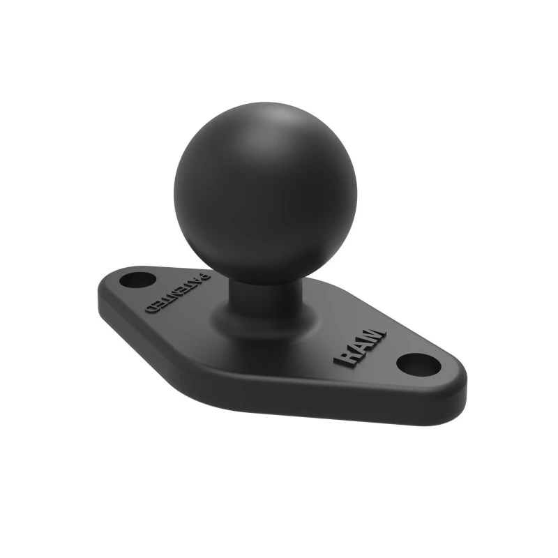Adapter für diverse Garmin Handgeräte inkl. Diamond-Basisplatte (Trapez) -  (1 Zoll), Schrauben-Set