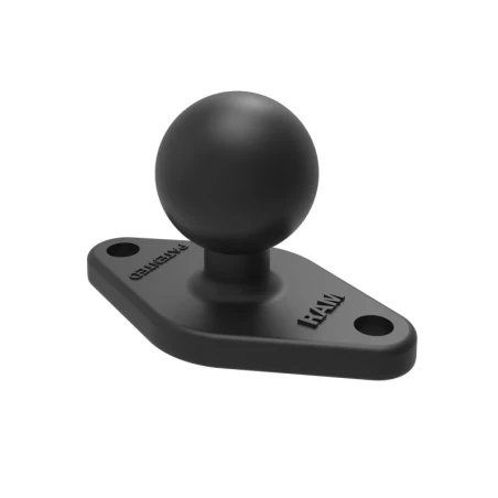 Adapter für diverse Garmin Handgeräte inkl. Diamond-Basisplatte (Trapez) -  (1 Zoll), Schrauben-Set