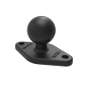Adapter for various Garmin handheld devices incl. Diamond base plate (trapezoid) - (1 inch), screw set