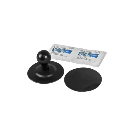 Adhesive plate for smooth surfaces with composite base - (1 inch)
