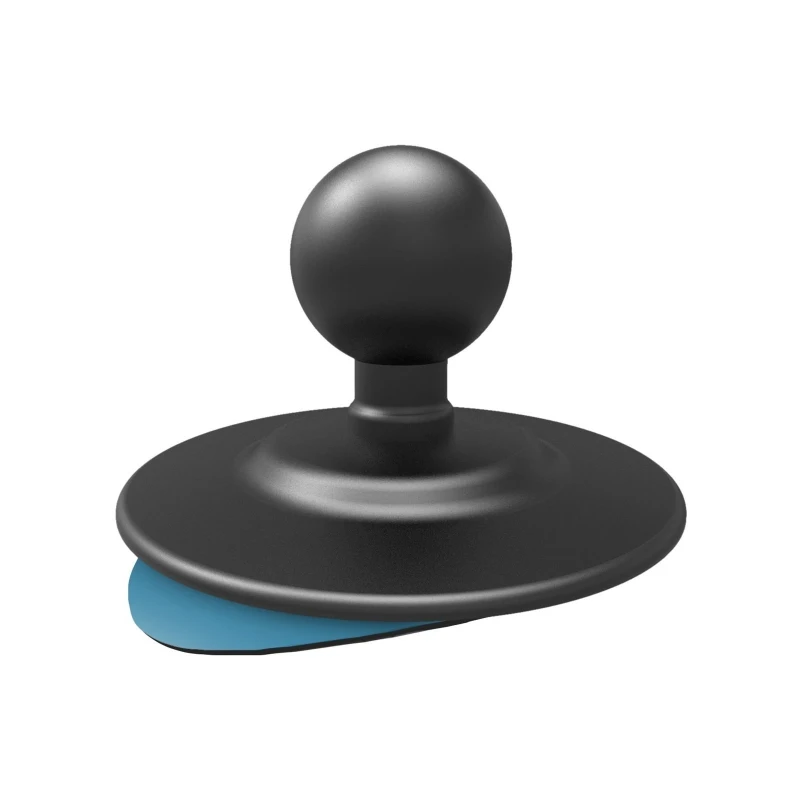 Adhesive plate for smooth surfaces with composite base - (1 inch)