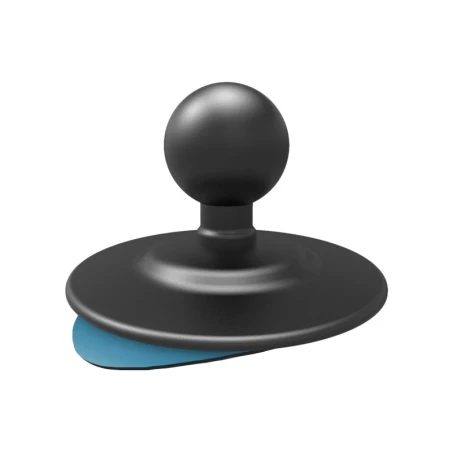 Adhesive plate for smooth surfaces with composite base - (1 inch)