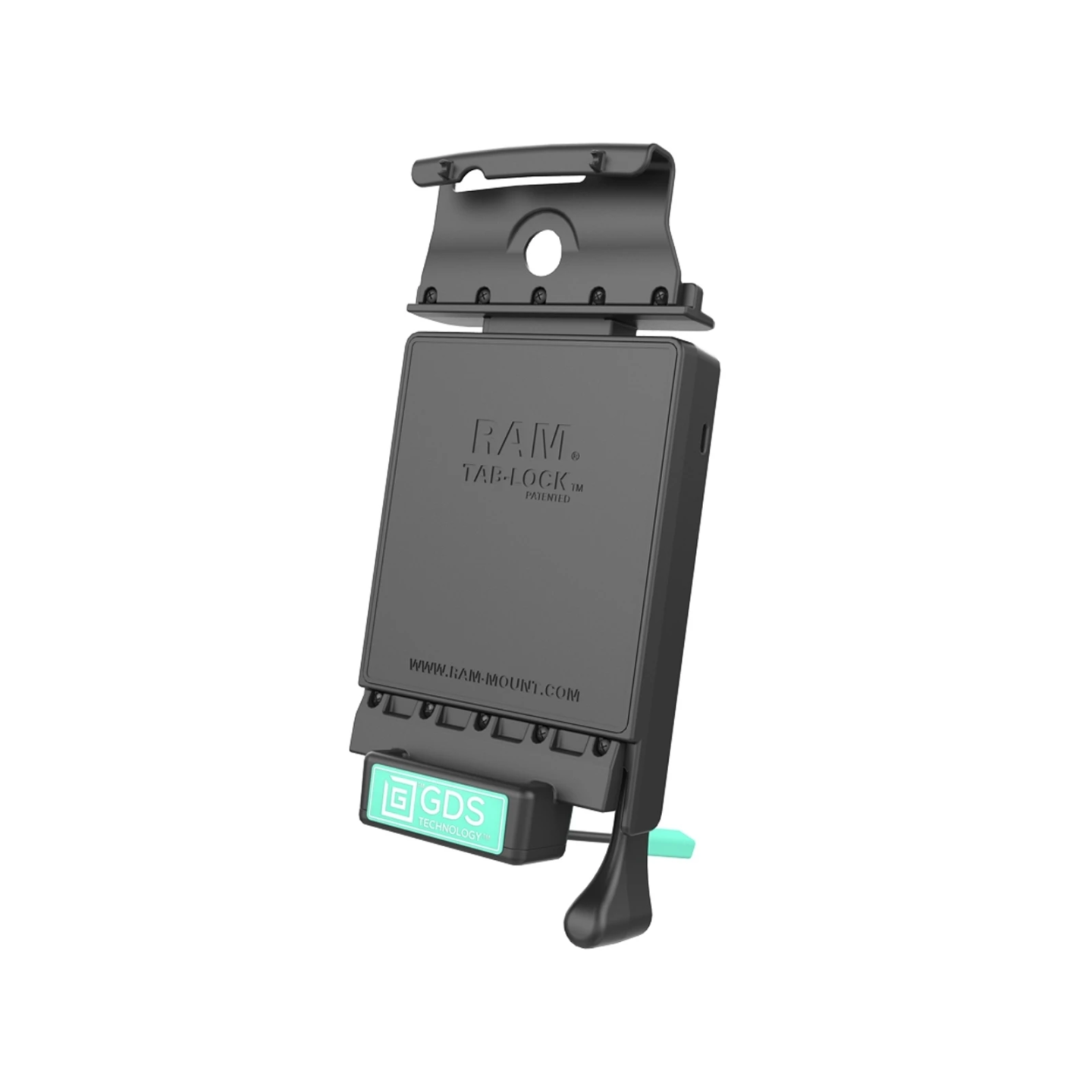 GDS docking station LG G Pad (F 8.0) in IntelliSkin charging/protective cases - lockable, power connection, AMPS holder
