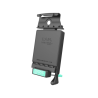 GDS docking station LG G Pad (F 8.0) in IntelliSkin charging/protective cases - lockable, power connection, AMPS holder