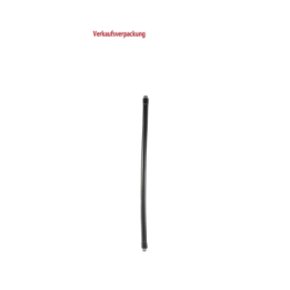 Metal rod (flexible) with composite coating - length approx. 450 mm, 1/4" NPSM thread at both ends