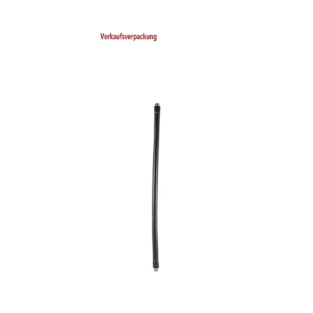 Metallstab (biegsam) mit Verbundstoffummantelung - Länge ca. 450 mm, 1/4" NPSM-Gewinde an beiden Enden