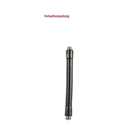 Metallstab (biegsam) mit Verbundstoffummantelung - Länge ca. 150 mm, 1/4" NPSM-Gewinde an beiden Enden