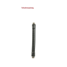 Metal rod (flexible) with composite coating - length approx. 150 mm, 1/4" NPSM thread at both ends