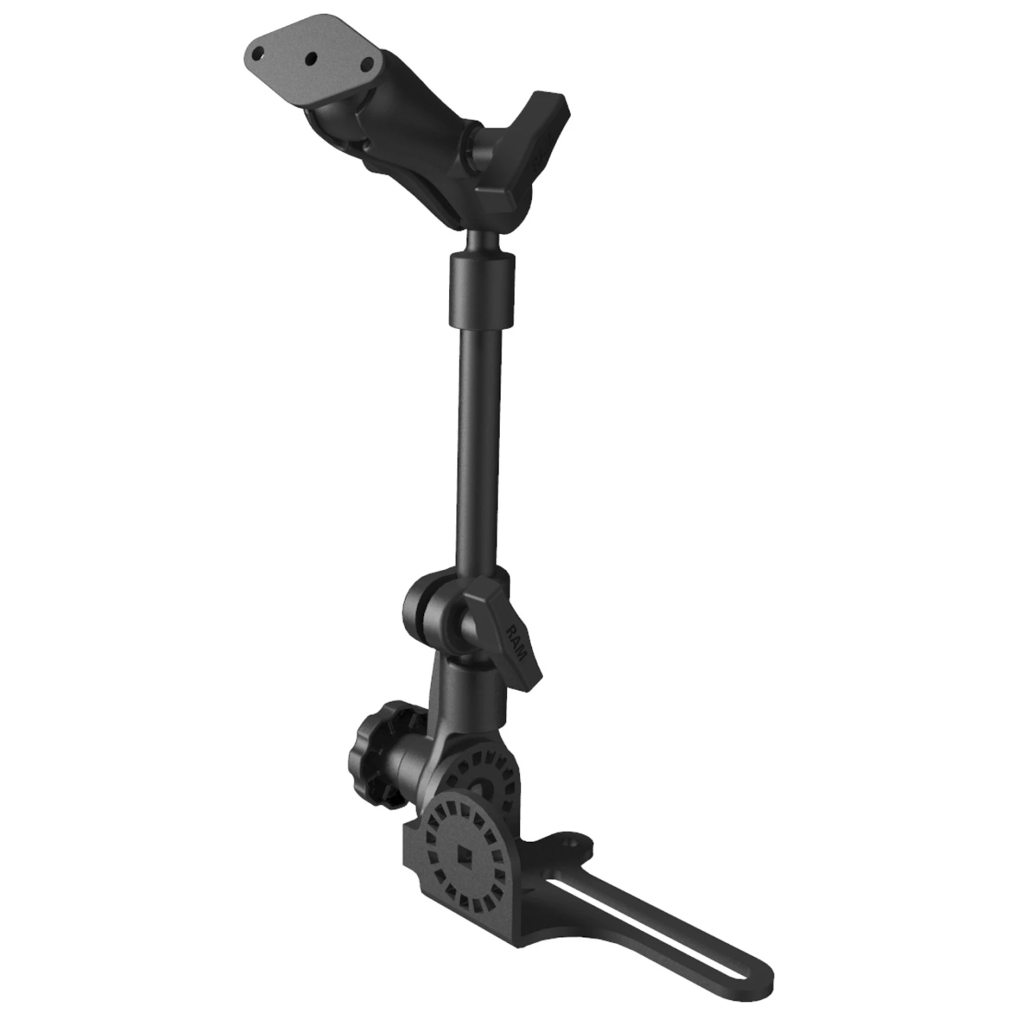Pod HD universal vehicle attachment with Diamond connection (trapezoid) - ratchet system, bar length 450-650 mm