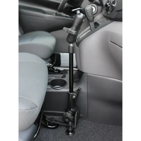 Pod HD Universal Fahrzeugbefestigung mit Diamond-Anbindung (Trapez) - Ratchet-System, Stablänge 450-650 mm