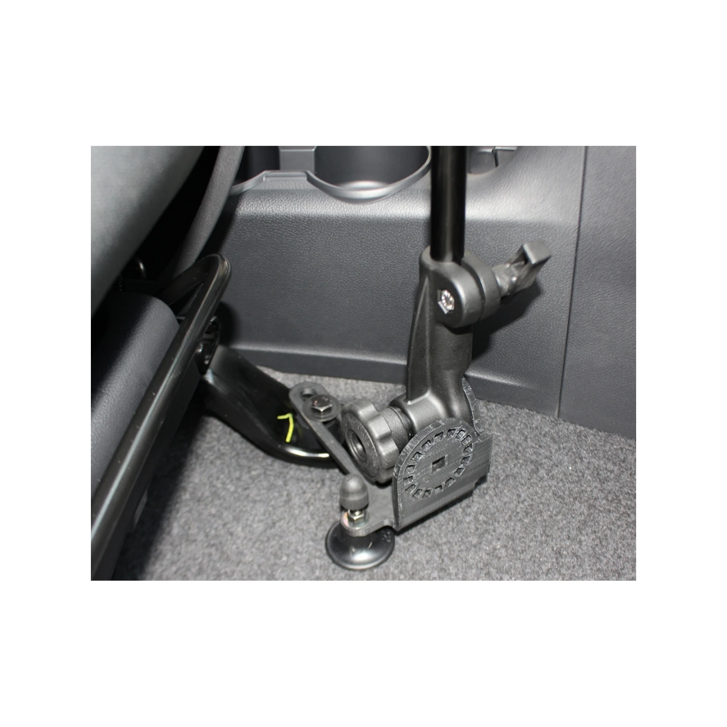 Pod HD universal vehicle attachment with Diamond connection (trapezoid) - ratchet system, bar length 450-650 mm