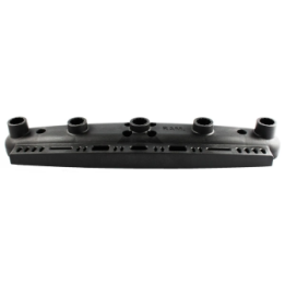 Composite spline post base with 5 holders - in polybag