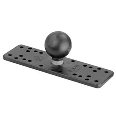 Universalplatte für elektronische Marinegeräte - 158 x 50 mm, diverse Lochraster