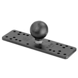 Universalplatte für elektronische Marinegeräte - 158 x 50 mm, diverse Lochraster