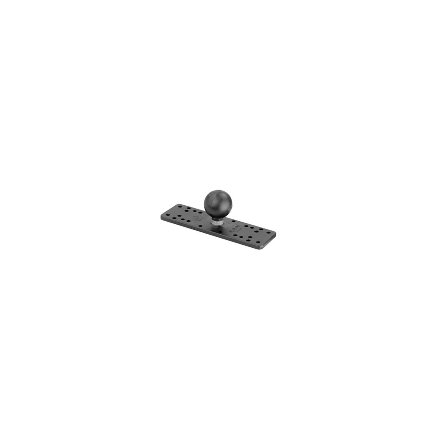 Universal plate for electronic marine devices - 158 x 50 mm, various hole patterns
