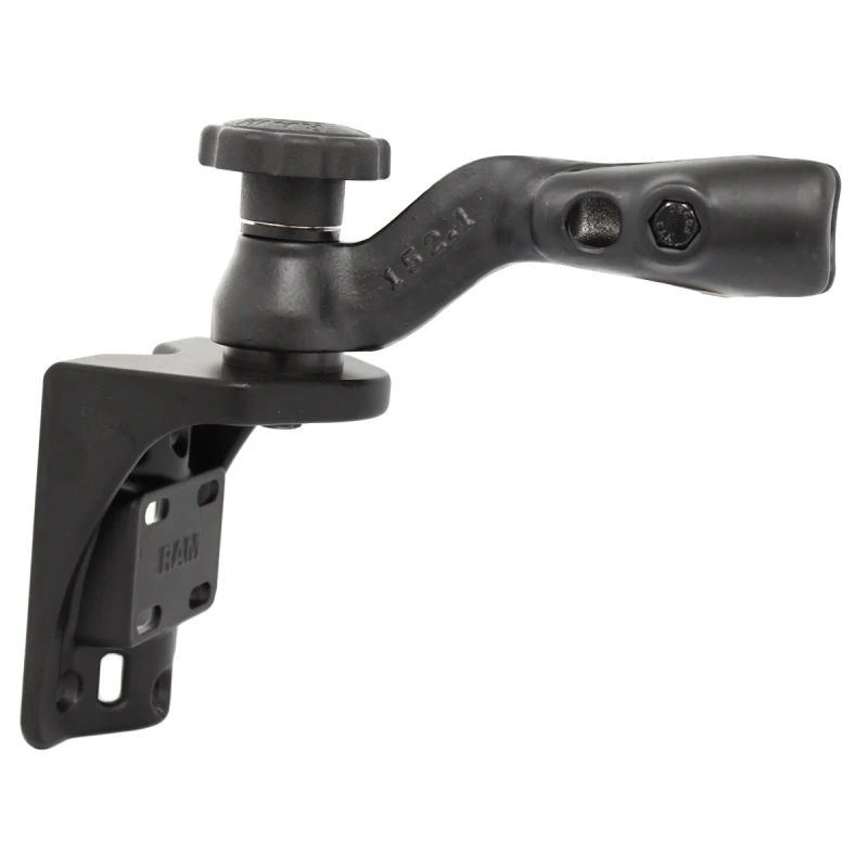 Swivel arm for vertical wall mounting with holder - Vertical base