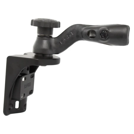 Swivel arm for vertical wall mounting with holder - Vertical base