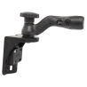 Swivel arm for vertical wall mounting with holder - Vertical base