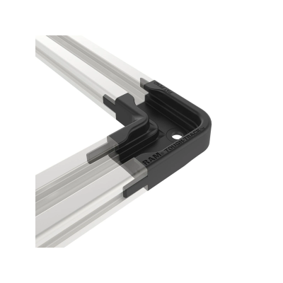 Verbundstoff 90° Eckstück für Aluminium Tough-Track Schienen (extrudiert) - Verbindungsstück