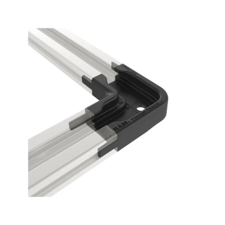 Verbundstoff 90° Eckstück für Aluminium Tough-Track Schienen (extrudiert) - Verbindungsstück