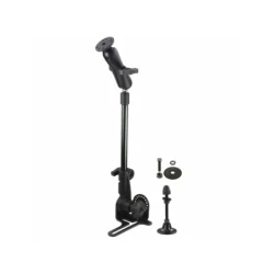 Pod HD Universal Fahrzeughalterung mit AMPS-Anbindung mit zusätzlichem Standfuss - Ratchet-System (revers), max. 80 cm hoch