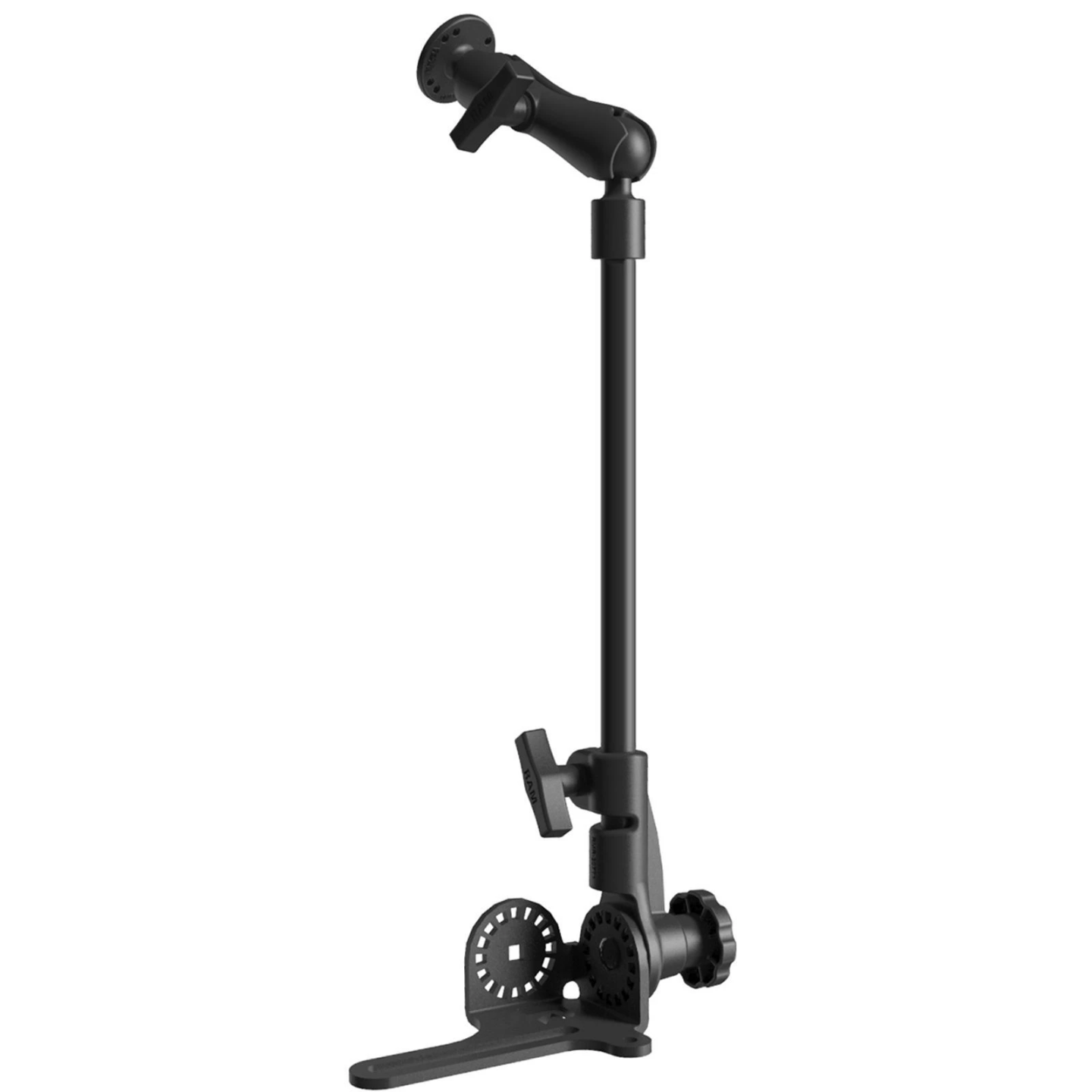 Pod HD universal vehicle mount with AMPS connection - ratchet system, max. 80 cm high, centre connection arm