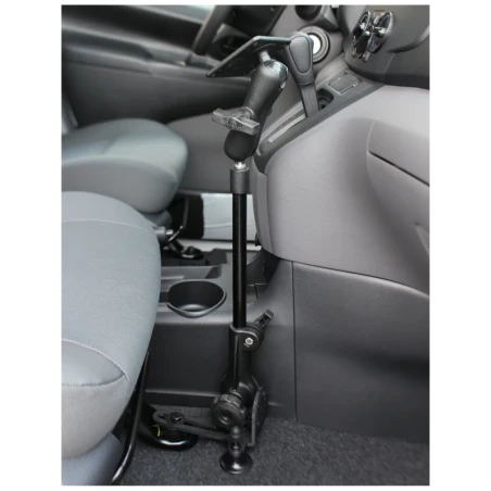 Pod HD Universal Fahrzeughalterung mit VESA-Anbindung - Ratchet-System, max. 80 cm hoch, mittlerer Verbindungsarm