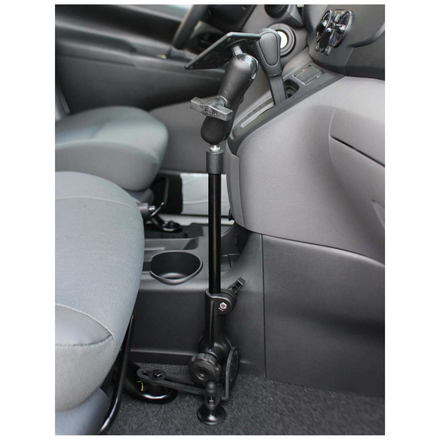 Pod HD universal vehicle mount with VESA connection - ratchet system, max. 80 cm high, centre connection arm
